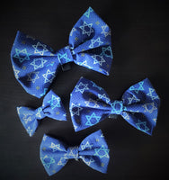 Star of David Hanukkah Pet Bowtie